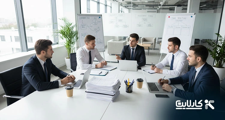 فرایند انتخاب و اعزان نیرو در کارلاین 