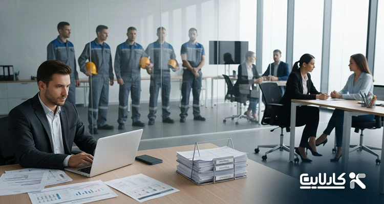 خدمات و تعهدات کارلاین در تأمین نیروی انسانی